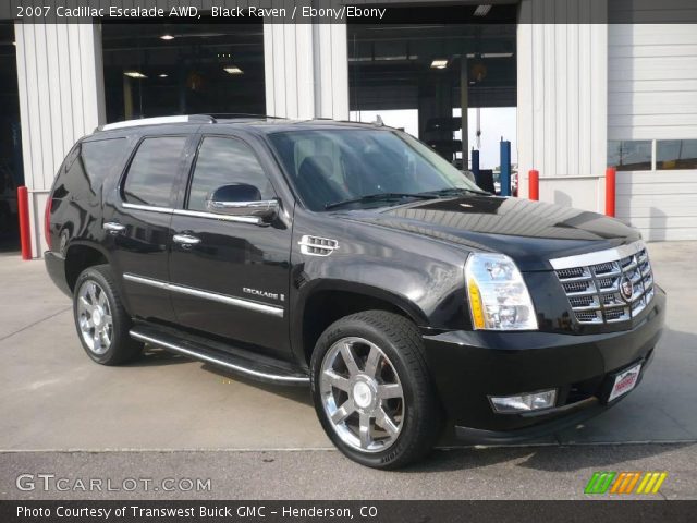 2007 Cadillac Escalade AWD in Black Raven