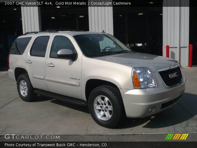 2007 GMC Yukon SLT 4x4 in Gold Mist Metallic