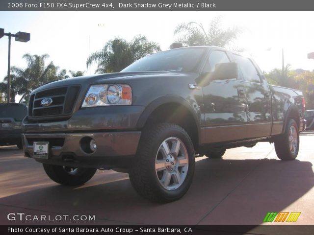 2006 Ford F150 FX4 SuperCrew 4x4 in Dark Shadow Grey Metallic