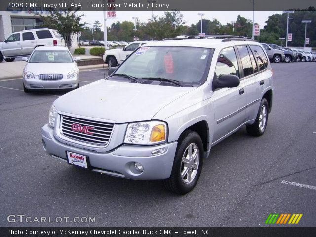 2008 GMC Envoy SLE 4x4 in Liquid Silver Metallic