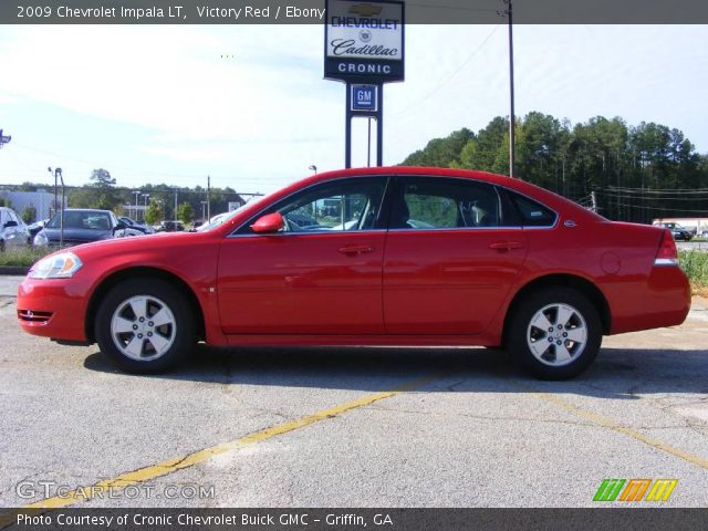 2009 Chevrolet Impala LT in Victory Red