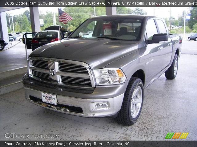 2009 Dodge Ram 1500 Big Horn Edition Crew Cab 4x4 in Mineral Gray Metallic