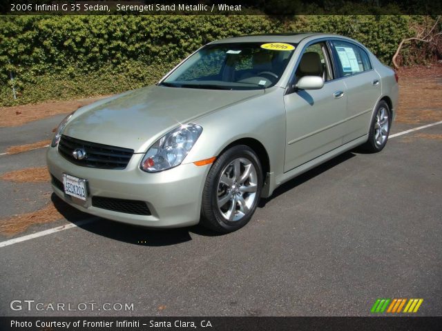 2006 Infiniti G 35 Sedan in Serengeti Sand Metallic