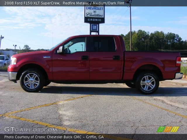 2008 Ford F150 XLT SuperCrew in Redfire Metallic