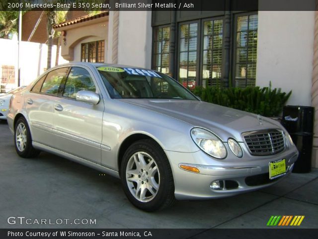 2006 Mercedes-Benz E 350 Sedan in Brilliant Silver Metallic