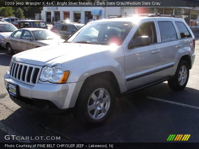 2009 Jeep Wrangler X 4x4 in Bright Silver Metallic