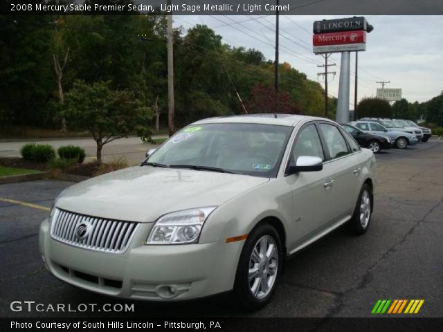 2008 Mercury Sable Premier Sedan in Light Sage Metallic