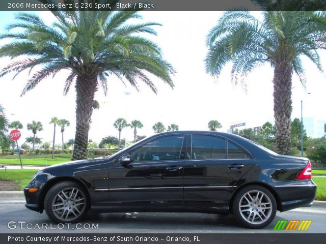 2006 Mercedes-Benz C 230 Sport in Black