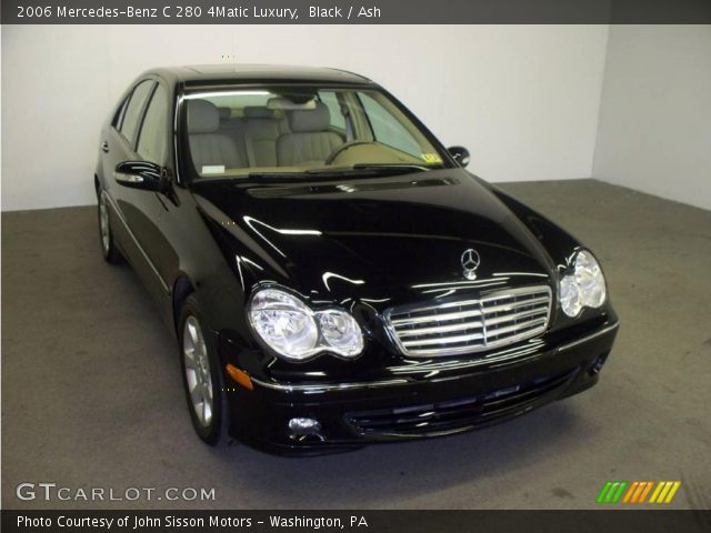 2006 Mercedes-Benz C 280 4Matic Luxury in Black
