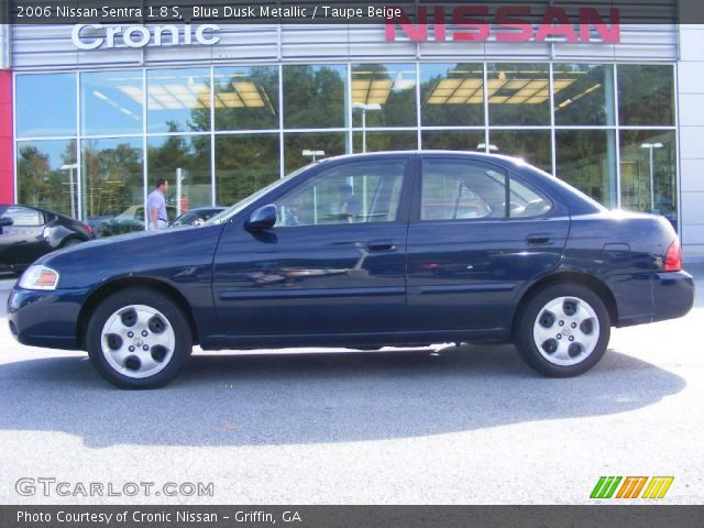 2006 Nissan Sentra 1.8 S in Blue Dusk Metallic