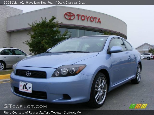 2008 Scion tC  in Wave Line Blue Pearl