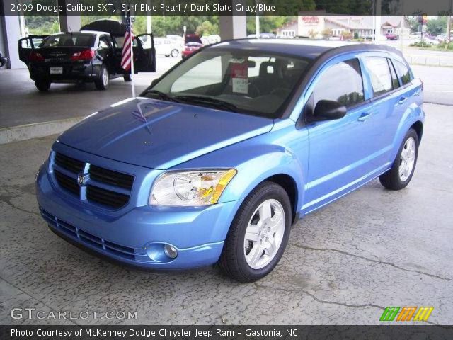 2009 Dodge Caliber SXT in Surf Blue Pearl