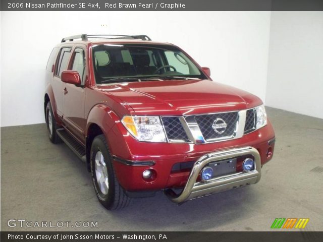 2006 Nissan Pathfinder SE 4x4 in Red Brawn Pearl