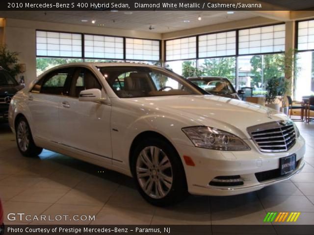 2010 Mercedes-Benz S 400 Hybrid Sedan in Diamond White Metallic