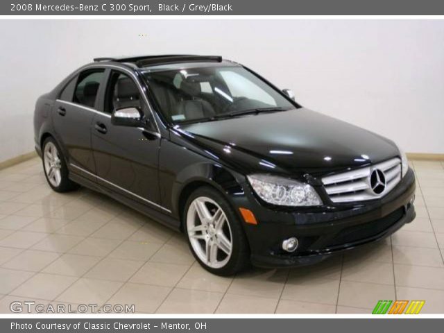 2008 Mercedes-Benz C 300 Sport in Black