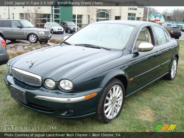 2005 Jaguar X-Type 3.0 VDP in British Racing Green