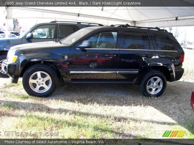 2005 Black jeep grand cherokee sale #3
