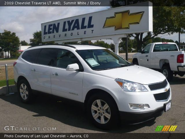 2009 Chevrolet Traverse LT AWD in Summit White