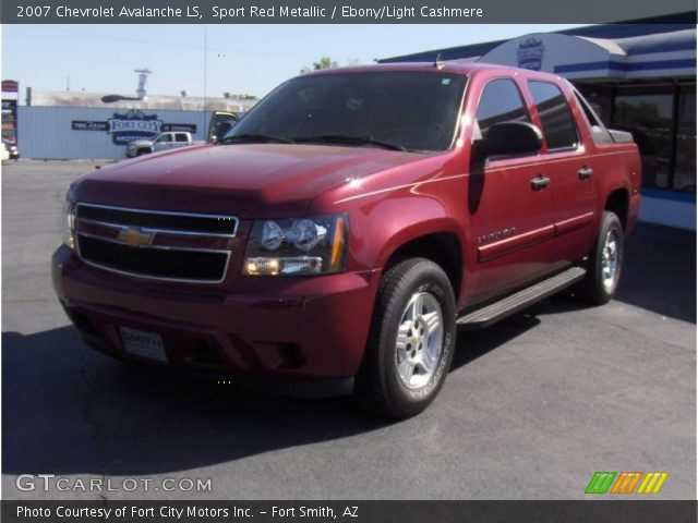 2007 Chevrolet Avalanche LS in Sport Red Metallic