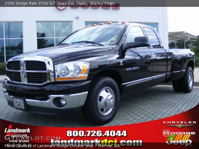 2006 Dodge Ram 3500 SLT Quad Cab Dually in Black