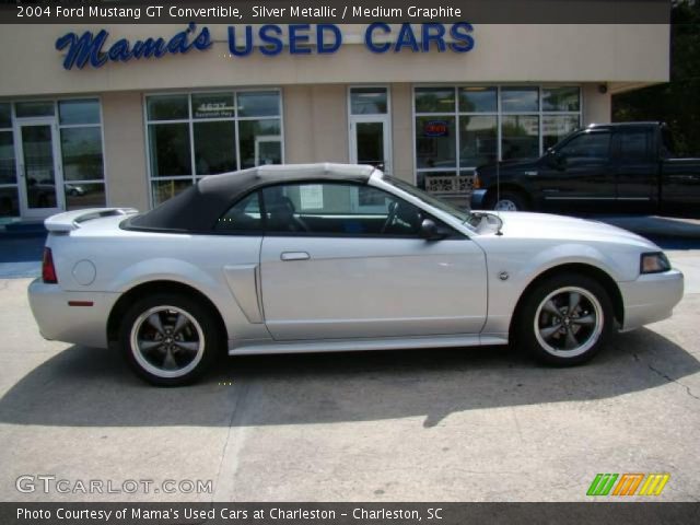 2004 Ford Mustang GT Convertible in Silver Metallic