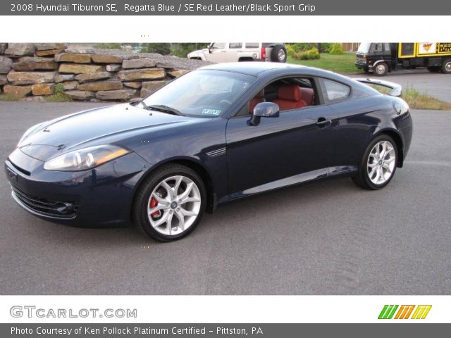 2008 Hyundai Tiburon SE in Regatta Blue