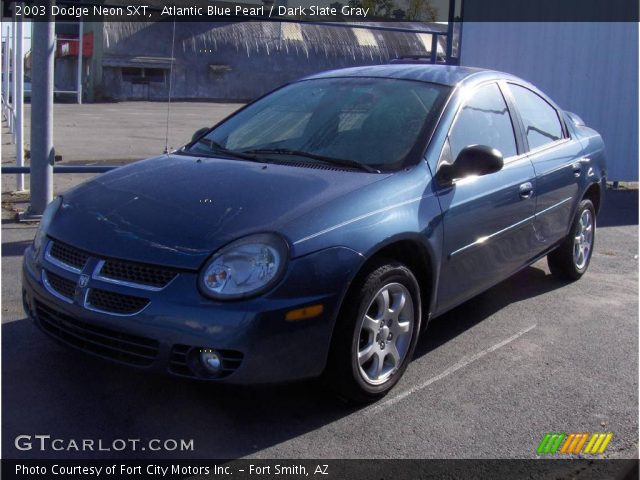 2003 Dodge Neon SXT in Atlantic Blue Pearl