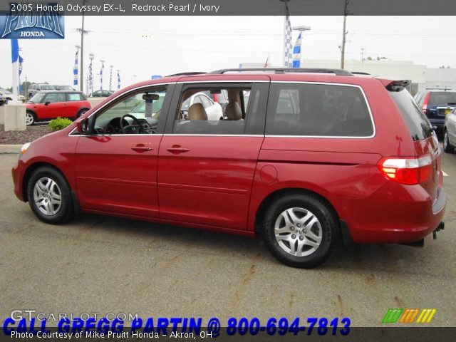 2005 Honda Odyssey EX-L in Redrock Pearl