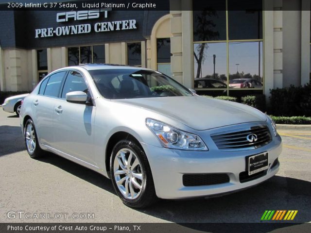 2009 Infiniti G 37 Sedan in Liquid Platinum