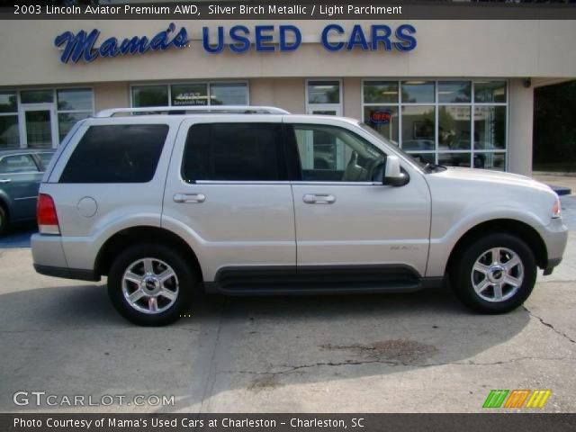 2003 Lincoln Aviator Premium AWD in Silver Birch Metallic