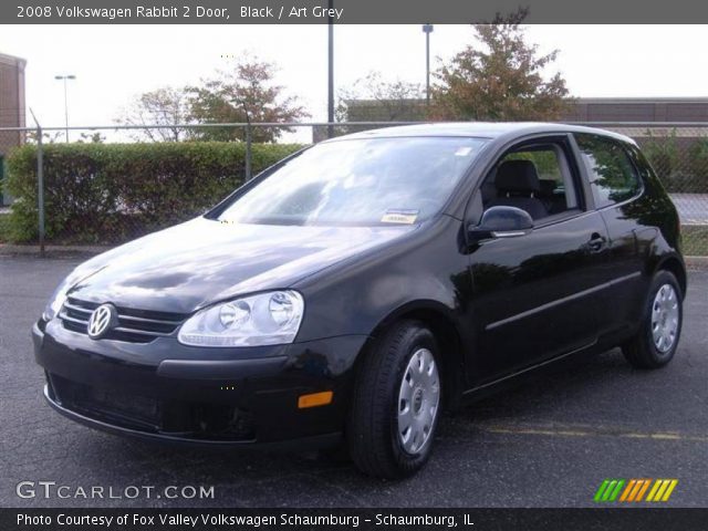 2008 Volkswagen Rabbit 2 Door in Black