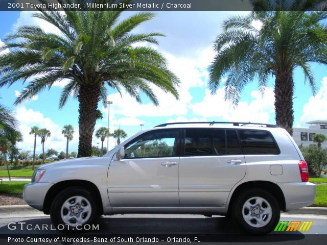 2001 Toyota Highlander  in Millennium Silver Metallic