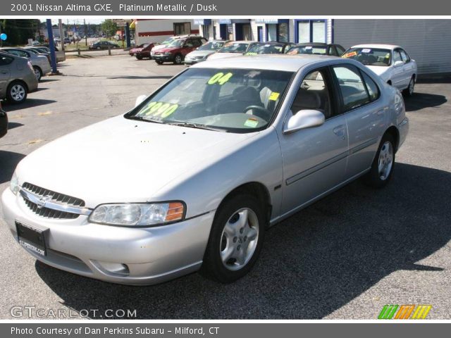 2001 Nissan Altima GXE in Platinum Metallic