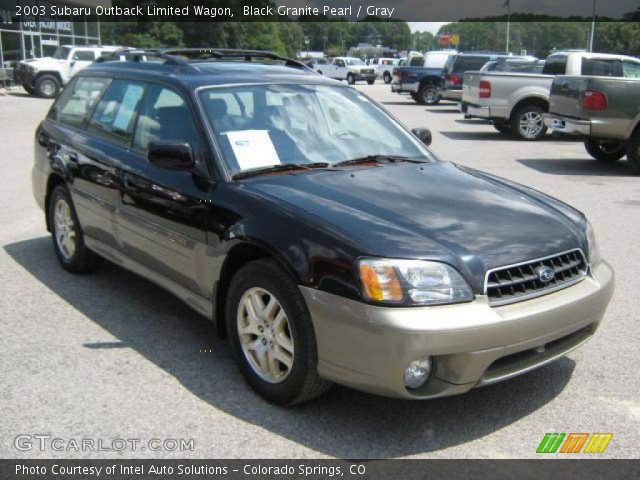 2003 Subaru Outback Limited Wagon in Black Granite Pearl