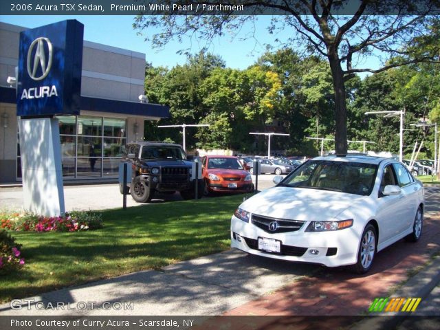 2006 Acura TSX Sedan in Premium White Pearl