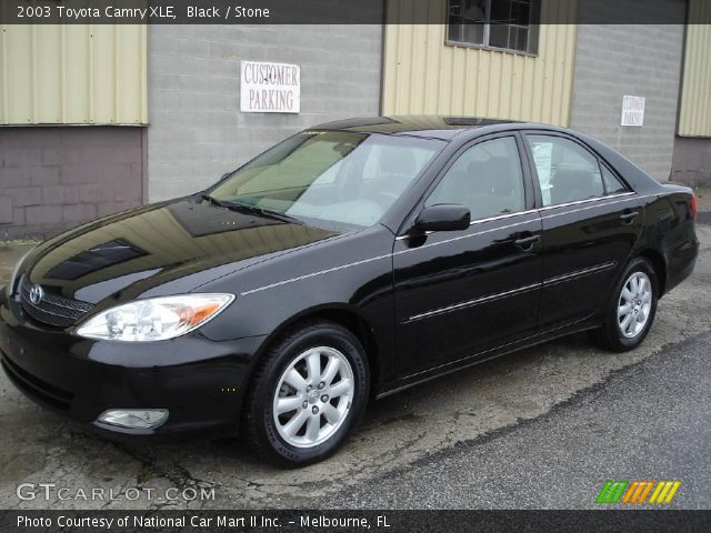 2003 Toyota Camry XLE in Black