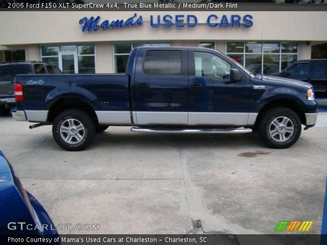 2006 Ford F150 XLT SuperCrew 4x4 in True Blue Metallic