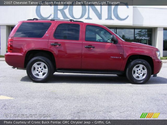 2007 Chevrolet Tahoe LS in Sport Red Metallic