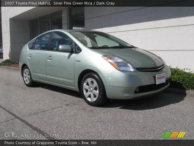 2007 Toyota Prius Hybrid in Silver Pine Green Mica
