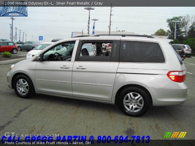 2006 Honda Odyssey EX-L in Silver Pearl Metallic
