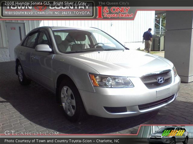 2008 Hyundai Sonata GLS in Bright Silver