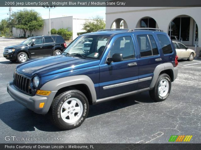 2006 Jeep Liberty Sport in Midnight Blue Pearl