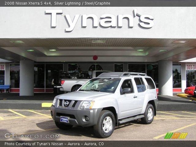 2008 Nissan Xterra S 4x4 in Silver Lightning