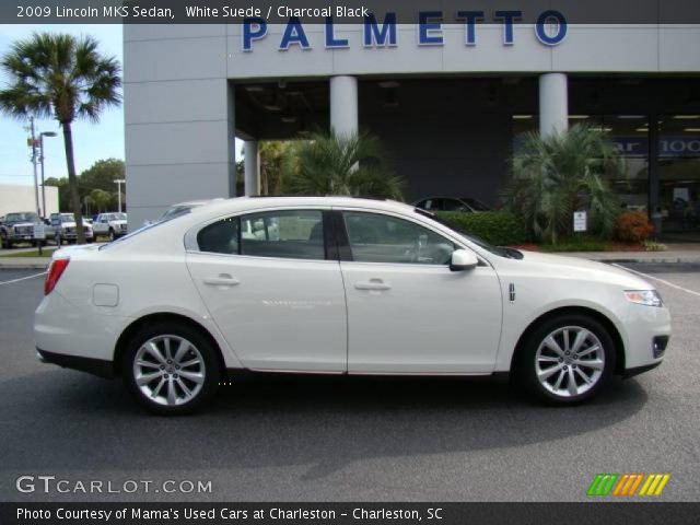 2009 Lincoln MKS Sedan in White Suede
