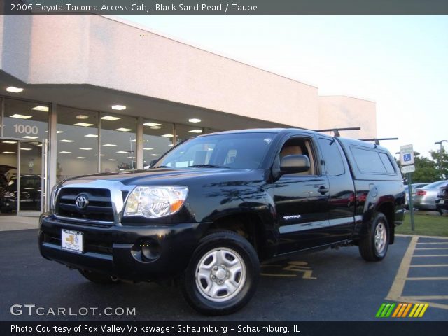 2006 Toyota Tacoma Access Cab in Black Sand Pearl