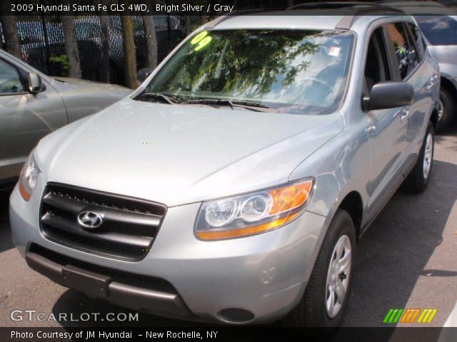 2009 Hyundai Santa Fe GLS 4WD in Bright Silver