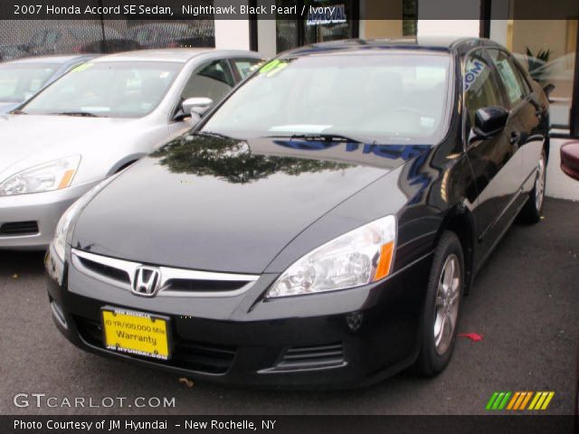 2007 Honda Accord SE Sedan in Nighthawk Black Pearl