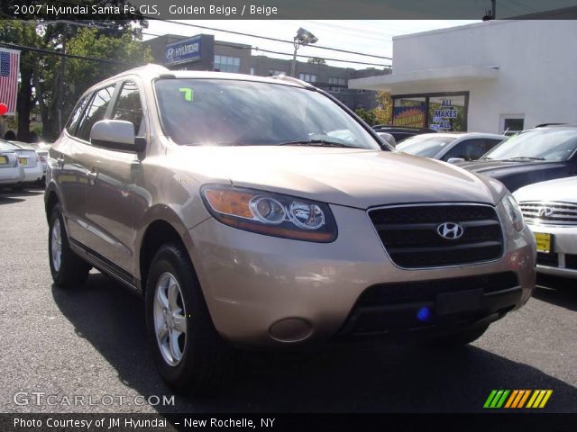 2007 Hyundai Santa Fe GLS in Golden Beige