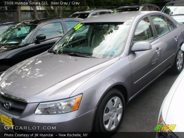 2008 Hyundai Sonata GLS in Steel Gray