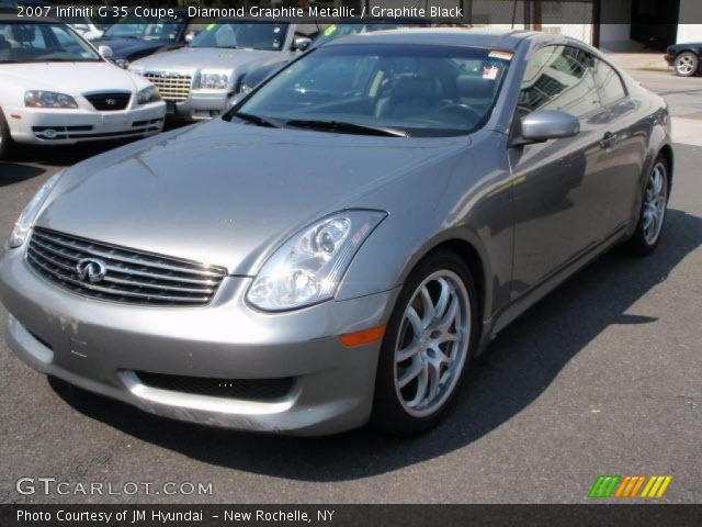 2007 Infiniti G 35 Coupe in Diamond Graphite Metallic